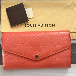 Authentic Pre-owned Louis Vuitton Vernis Sarah Wallet